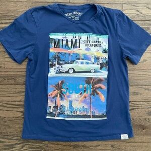 Fresh Brand Miami Ocean Drive South Beach T-shirt • size 2XL